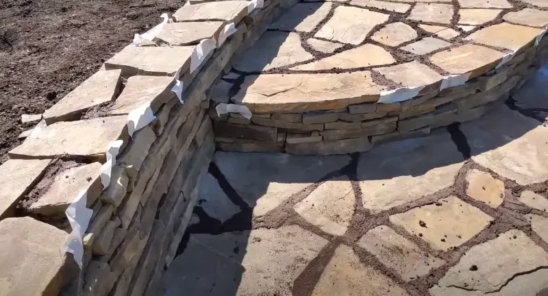 Подпорная стенка в Алупке